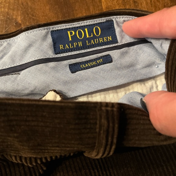 Polo Ralph Lauren pleated Corduroy Pants - Picture 9 of 13